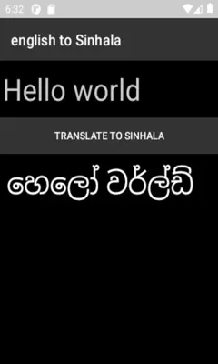 english to Sinhala translator android App screenshot 3